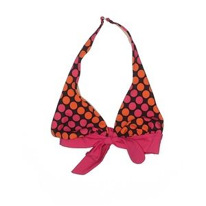 VS swim red and black polka dotted Bikini top